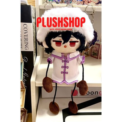 20Cm Bungo Stray Dogs Akutagawa Ryunosuke Plush Pendant With Magnetic Suction Fyodor Dostoyevsky