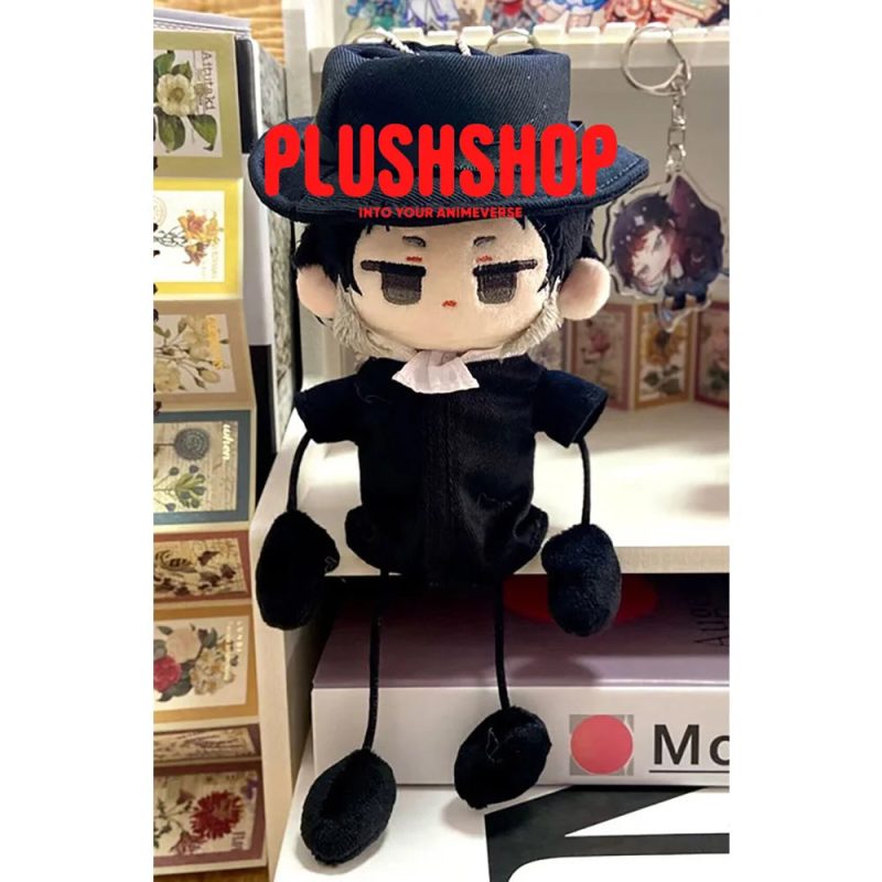 20Cm Bungo Stray Dogs Akutagawa Ryunosuke Plush Pendant With Magnetic Suction 毛绒挂件