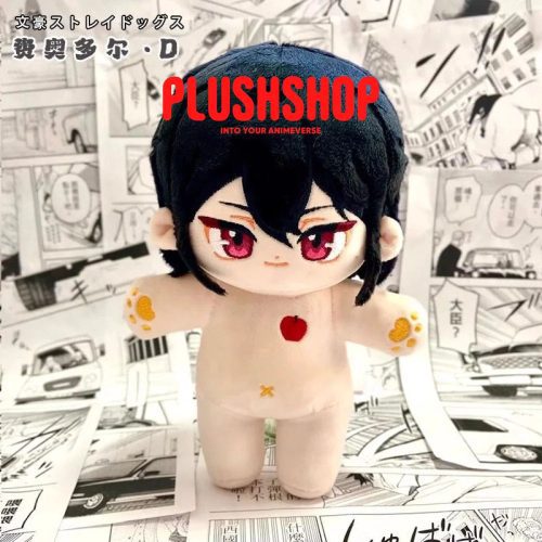 20cm fyodor dostoyevsky plushie outfit changeable bsd wan ou 670