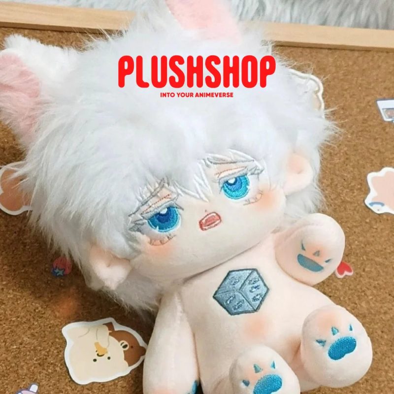 20cm jujutsu kaisen gojo satoru cotton doll with outfit wan ou 141