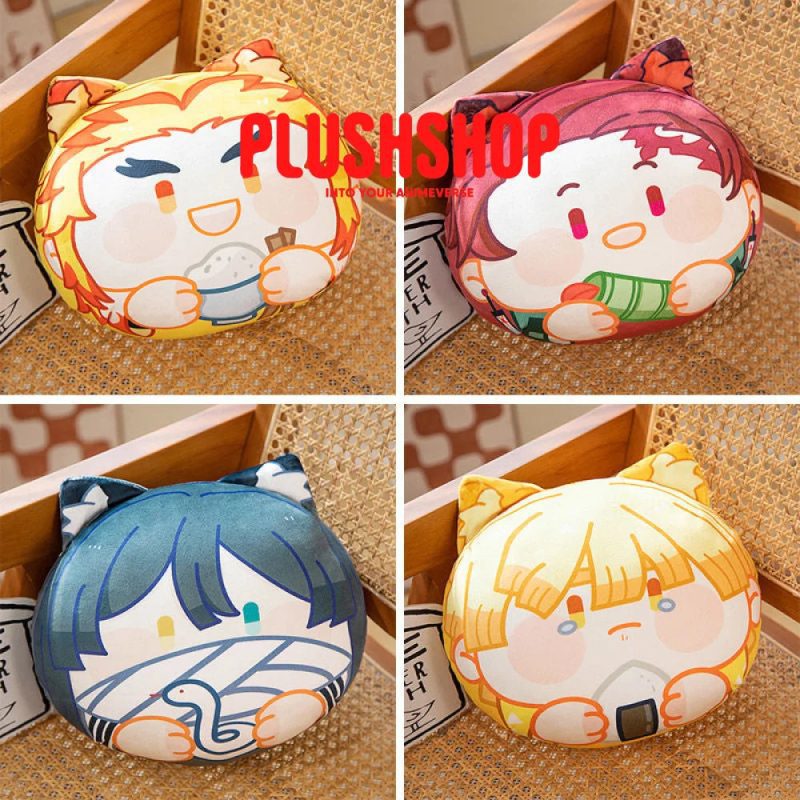 35cm demon slayer cute pillow plush gift bao zhen 204