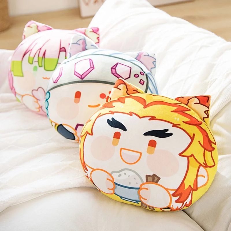 35cm demon slayer cute pillow plush gift bao zhen 235