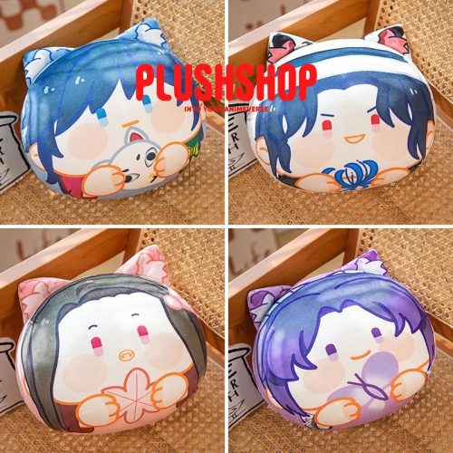 35cm demon slayer cute pillow plush gift bao zhen 749