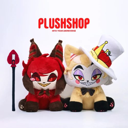 45cm alastor lucifer meow combo pack hazbin hotel wan ou 476