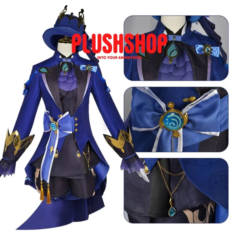 furina cosplay outfit clohes wig yi fu tao zhuang 495