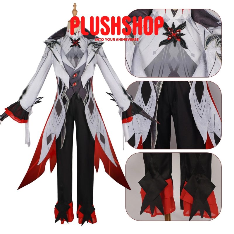 genshin impact arlecchino cosplay costume full set tao zhuang 706