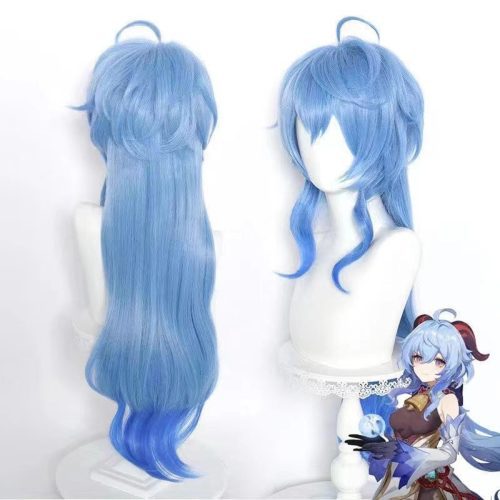 genshin impact ganyu cosplay wig 260