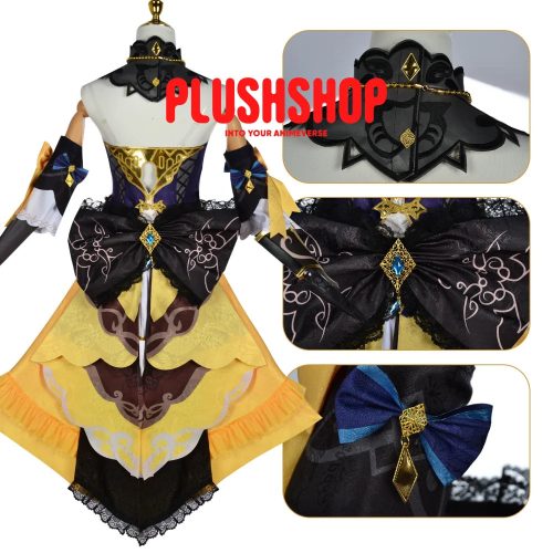 genshin impact navia cosplay costume full set tao zhuang 319