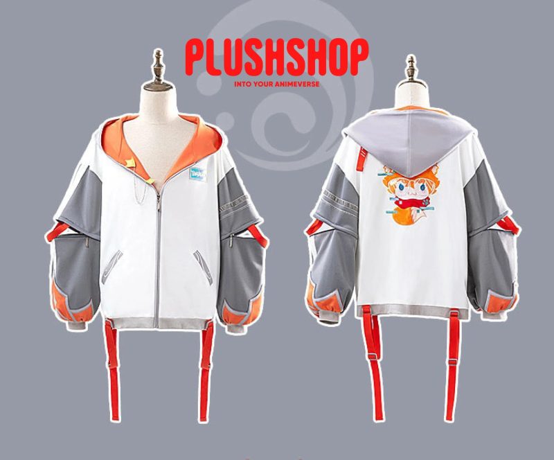 genshin impact tartaglia zhongli theme costume cosplay casual wearing outfit coat wai tao 829