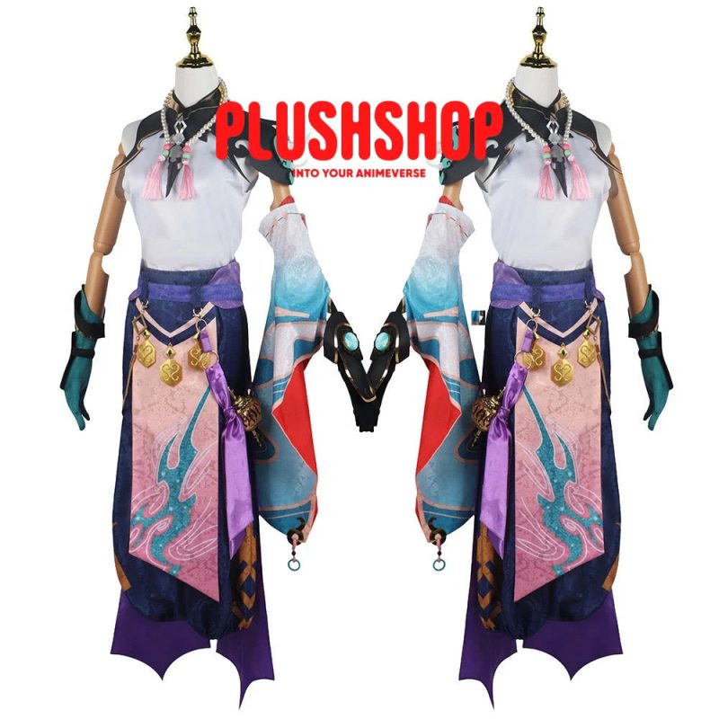 genshin impact xiao cosplay costume full set tao zhuang 161