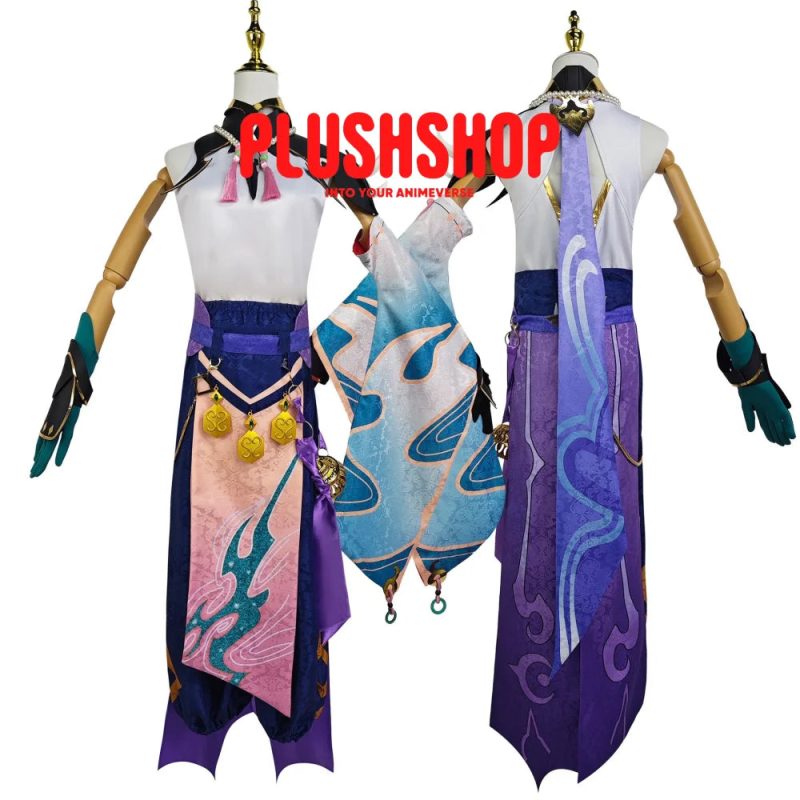 genshin impact xiao cosplay costume full set tao zhuang 511