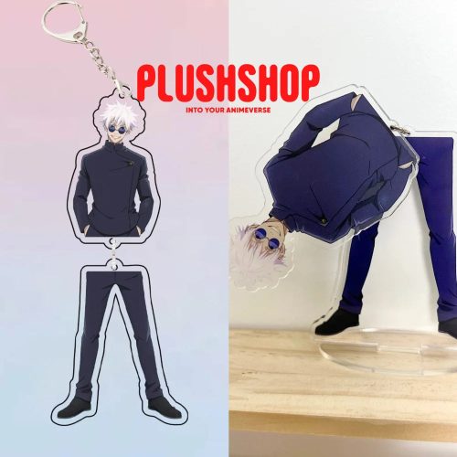 Jujutsu Kaise Character 2.5 Satoru Gojo Acrylic Standee Keychain B / Keychain+Standee 亚克力玩具