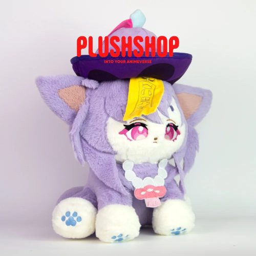 limited edition qiqi meow plush genshin 17in wan ou 562