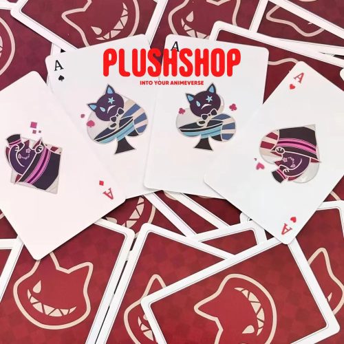 lyney cosplay prop playing cards ka pai 390