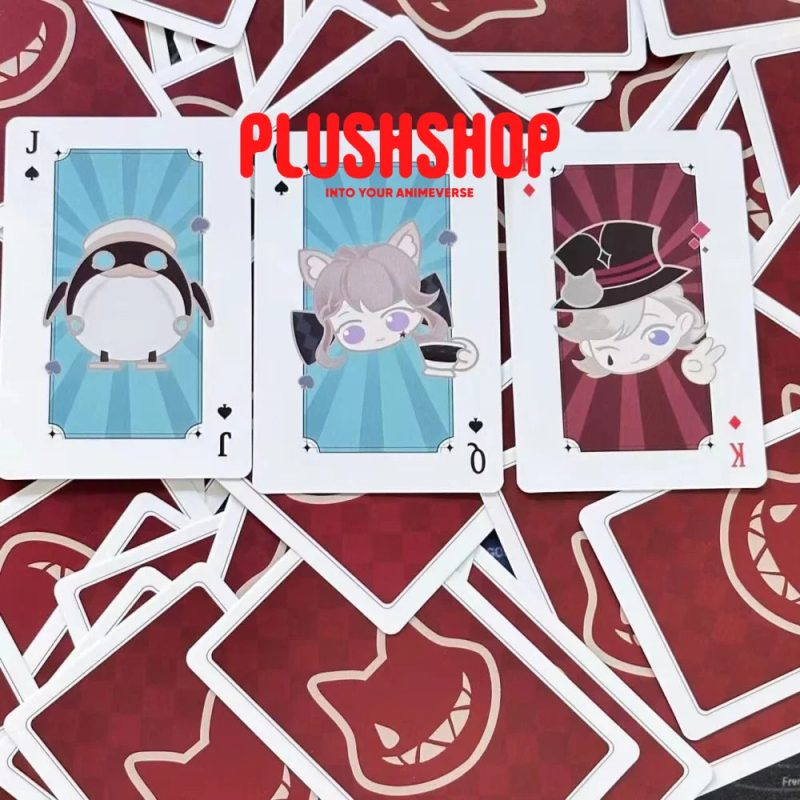 lyney cosplay prop playing cards ka pai 708