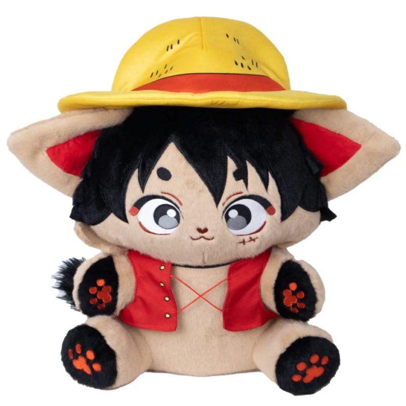 「Debut Sale」45Cm One Piece Monkey·d·luffy Meow（Pre-Order） 45Cm 玩偶