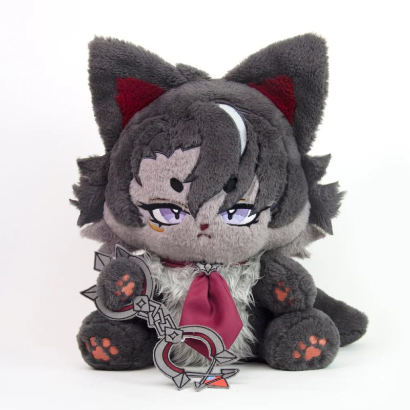 45Cm Genshin Cat Wriothesley Plush Wriothesleymeow Cute Puppet